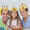 46 Pcs Paper Crowns for Kids to Decorate Birthday Party Hats Gold